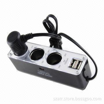 Automotive Switch with Three Socket